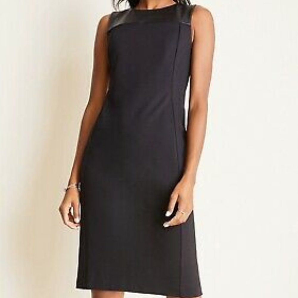 *NEW Ann Taylor Black Dress Size 4P